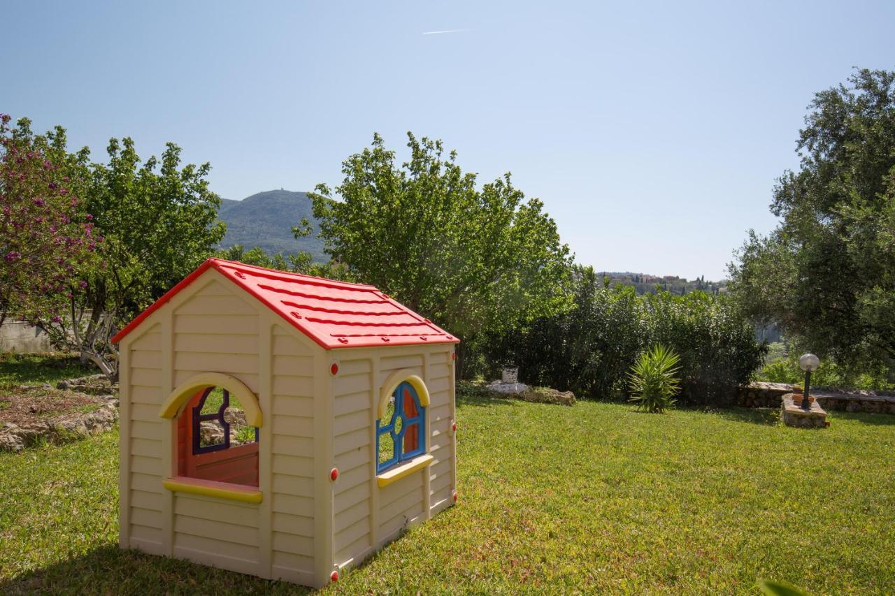 Villa Dorina By Corfuescapes Virós Exteriér fotografie